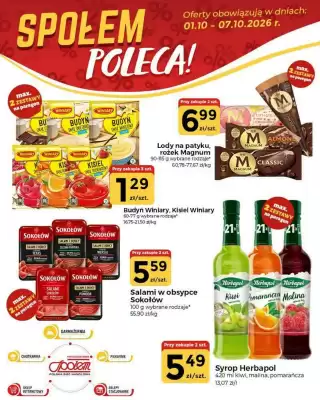 Społem Częstochowa gazetka (ważność do 7-10)
