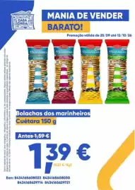 Folheto Casa Cheia Página 11: Bolachas dos marinheiros Cuétara €1,39