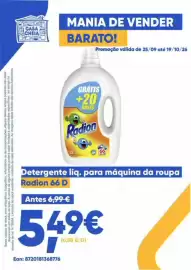 Folheto Casa Cheia Página 4: Detergente líq. para máquina da roupa Radion 66 D €5,49