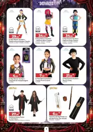 Catálogo Toys R Us Página 7: Varinha de Gryffindor ou de Hermione com escudo €6,90, K-Pop Demon Hunters - Peruca Zoey €21,99