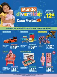 Catálogo Casa Freitas Página 2: Carro Controle Remoto Luz €49,99, Jogo Massinha Diy Cf Toys €59,99