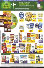 Folheto Carrefour semana 40 Página 3: Torrada Bauducco Sabores €7,49, Salgadinho Lanchinho Elma Chips Sortido €11,99