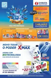 Folheto Shibata Supermercados Página 1: Lava Roupas em pó Tixan Power Action €22,99