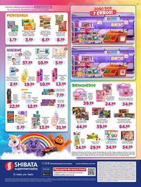 Folheto Shibata Supermercados Página 2: Shampoo johnson's baby €19,99, Fralda descartável uni baby €37,99