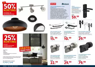 Kluswijs folder Pagina 3: VEILIG RAAMSLUITING SKG* €29,99, Veiligheidsknopcilinder s6 standaard skg** €29,99
