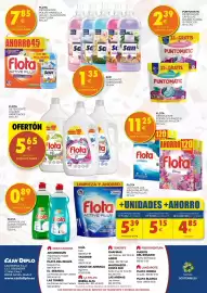 Folleto CashDiplo Página 12: Puntomatic detergente cápsulas round floral o frescor €2,39, San suavizante variedades €1,35
