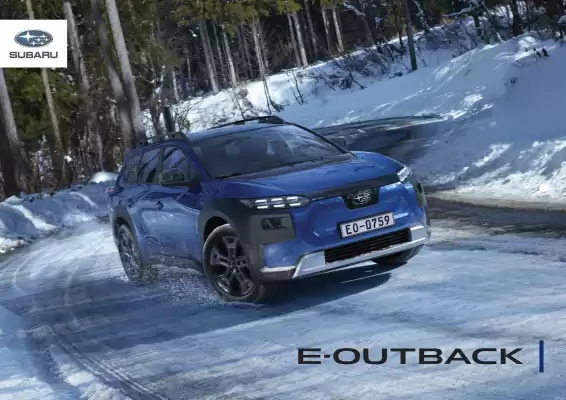 Catalogue Subaru (valable jusqu'au 30-04)