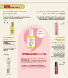 Catalogue Monop' page 3: VISAGE BONNE MINE, MODE D'EMPLOI LE COUP DE FRAIS QUI FAIT DU BIEN Super sérum longevity "Nuxe" Le