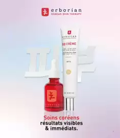 Catalogue Monop' page 5: ✓ erborian * KOREAN SKIN THERAPY * erborian KOREAN SKIN THERAPY BB CRÈME CREME TEINT-SOIN EFFET