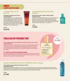 Catalogue Monop' page 6: CORPS LE CORPS, AUX PETITS SOINS LA PEAU DOUCE, ÇA SE CULTIVE Gommage corps Rêve de miel "Nuxe" Le