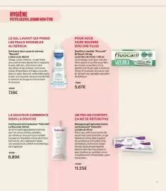 Catalogue Monop' page 7: HYGIÈNE PETITS GESTES, GRAND BIEN-ÊTRE LE GEL LAVANT QUI PREND LES PEAUX SENSIBLES AU SÉRIEUX Gel