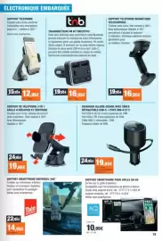 Catalogue Autobacs page 15: SUPPORT TÉLÉPHONE MAGNÉTIQUE TÉLESCOPIQUE €16,95, Unb Chargeur allume-cigare €19,95