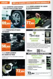 Catalogue Autobacs page 2: Forfait REMPLACEMENT DU LIQUIDE DE REFROIDISSEMENT €77,95