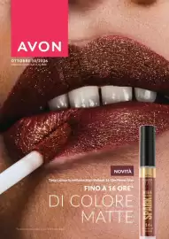 Catalogo Avon Pagina 1: AVON OTTOBRE 10/2026. Valida dal 1.10.2026 al 31.10.2026 NOVITÀ Tinta Labbra Scintillante High