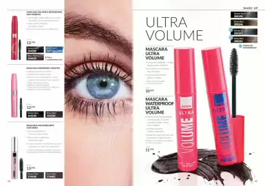 Catalogo Avon Pagina 23: Mascara volume e definizione Fan-Omenal €12,99, Mascara legendary lengths €12,99