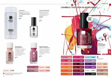 Catalogo Avon Pagina 33: Avon Nail + Care 7in1 Treatment €6,50, Avon Nail + Care 7in1 + Colour Treatment €6,50