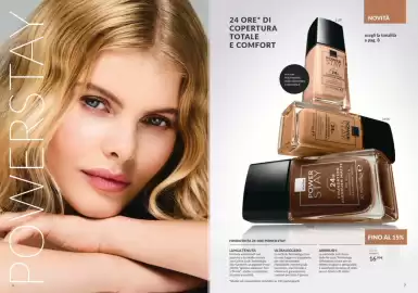 Catalogo Avon Pagina 4: Fondotinta 24-ore Power Stay €16,99