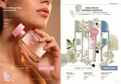 Catalogo Avon Pagina 47: Pur Blanca Eau de Toilette €16,99, Pur Blanca Elegance €19,99