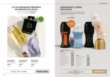 Catalogo Avon Pagina 49: Eve Confidence Eau de Parfum €31,99, Avon deodoranti a sfera €4,99