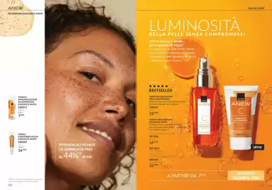 Catalogo Avon Pagina 61: Tonico massimizzatore di luminosità radiance anew €7,99