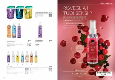 Catalogo Avon Pagina 84: Detergente mani lavender calm €3,99, Senses crema/gel doccia €3,50
