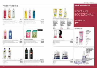 Catalogo Avon Pagina 86: Max Protection deodoranti a sfera €2,99, Bagnoschiuma per un pieno di coccole €3,99
