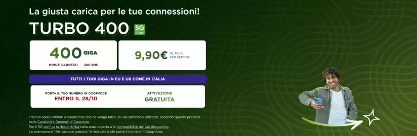 Volantino CoopVoce Pagina 1
