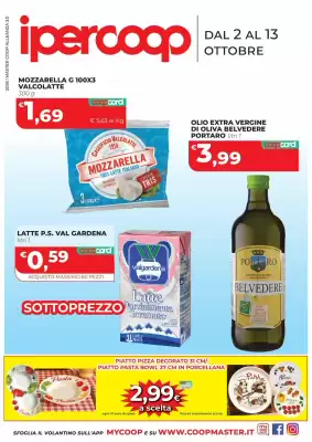 Volantino Coop Master Alleanza 3.0 (valido fino al 13-10)