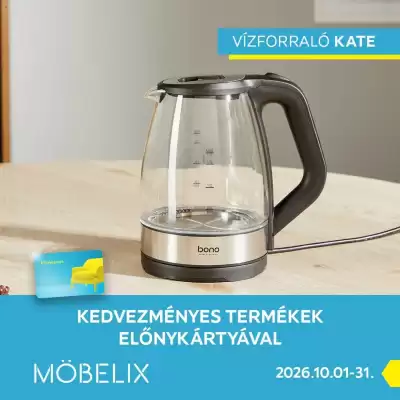 Möbelix (érvényes eddig: 31-10)