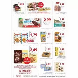 Volantino Diper Pagina 10: Campiello Frollini Classici Vari Tipi €1,79, Tindy limone/cioccolato €0,99