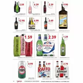 Volantino Diper Pagina 12: Tavernello vino brik vari tipi €1,59, Rapitalà i templi vino €4,99