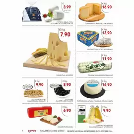 Volantino Diper Pagina 2: Emmenthal Bavarese €7,90, Tumminaru Formaggio Stagionato €16,90