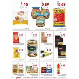 Volantino Diper Pagina 8: Pomilia polpa di pomodoro €0,69, San Trifone tarallini €0,89
