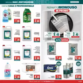 Volantino Altasfera Pagina 16: Acqua naturale Levissima €1,99, Gamberi argentini ARBI €20,90