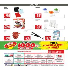 Volantino Sisa Pagina 20: Mini piastra capelli €4,99, Scalda nduja €7,99