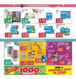 Volantino Sisa Pagina 17: Omo pesce nasello/trota NipiOL €2,15, Salviettine baby SISA €0,99