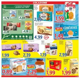 Volantino Market Ingross Pagina 3: Cornetti Cioccolato Misura €2,99, Baiocchi Classici Mulino Bianco €4,99