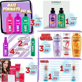 Volantino Ferdico Pagina 13: Sunsilk spuma ricci €2,99, Intesa lacc styling ecotra €1,99
