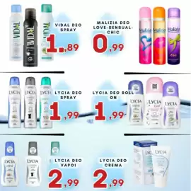 Volantino Ferdico Pagina 16: Lycia deo spray €1,99, Vidal deo spray €1,89