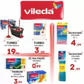 Volantino Ferdico Pagina 6: Vileda TURBO vileda 8+1 GRATIS vileda TURBO CLASSIC vileda MICROFIBRE COLORS MICROFIBRE COLORS
