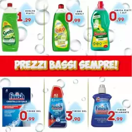 Volantino Ferdico Pagina 7: Finish brillantante €2,99, Finish Power Gel All in 1 €3,90