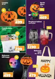 Family Diszkont akciós újság hét 40 Oldal 10: Lampion €499,00, Pókháló dekor pókbal €299,00