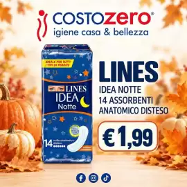 Volantino Costo Zero Pagina 11: Lines Idea Notte €1,99
