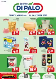 Volantino Gruppo di Palo Pagina 1: Barilla pasta di semola formati classici €0,55, Prosciutto cotto reale Coati €3,28