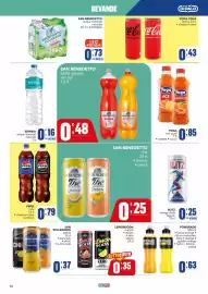 Volantino Gruppo di Palo Pagina 34: San Pellegrino limonata €0,37, San Benedetto Thè Limone €0,25