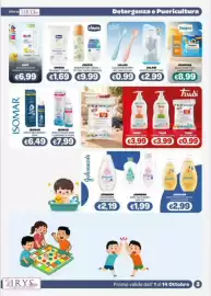 Volantino Irys Pagina 3: Isomar spray nasale baby + camomilla €7,99, Pampers Sole e Luna Trio €8,99