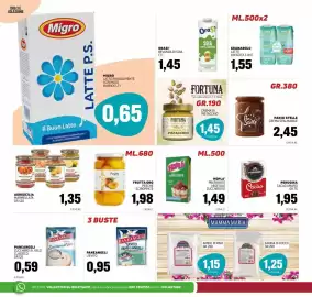 Volantino Emporio Amato Pagina 4: Frutta Oro pesche sciroppate €1,98, Hopla' da Montare €1,49