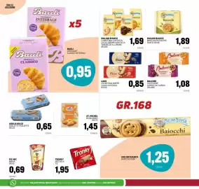 Volantino Emporio Amato Pagina 6: Lago Poker Maxi Wafer Cacao-Nocciola €0,85, Balconi Crostatine Albicocca-Ciliegia €1,08