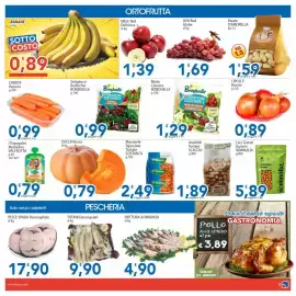 Volantino Sidis | superstore Pagina 3: Totani decongelati €9,90, Ceci tostati gustosi Seminalia €5,89