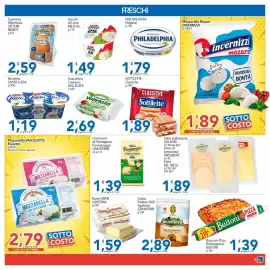 Volantino Sidis | superstore Pagina 5: Mozzarella Valcolatte Panetto €2,79, Fiocchi di Latte MILK Pro €1,49